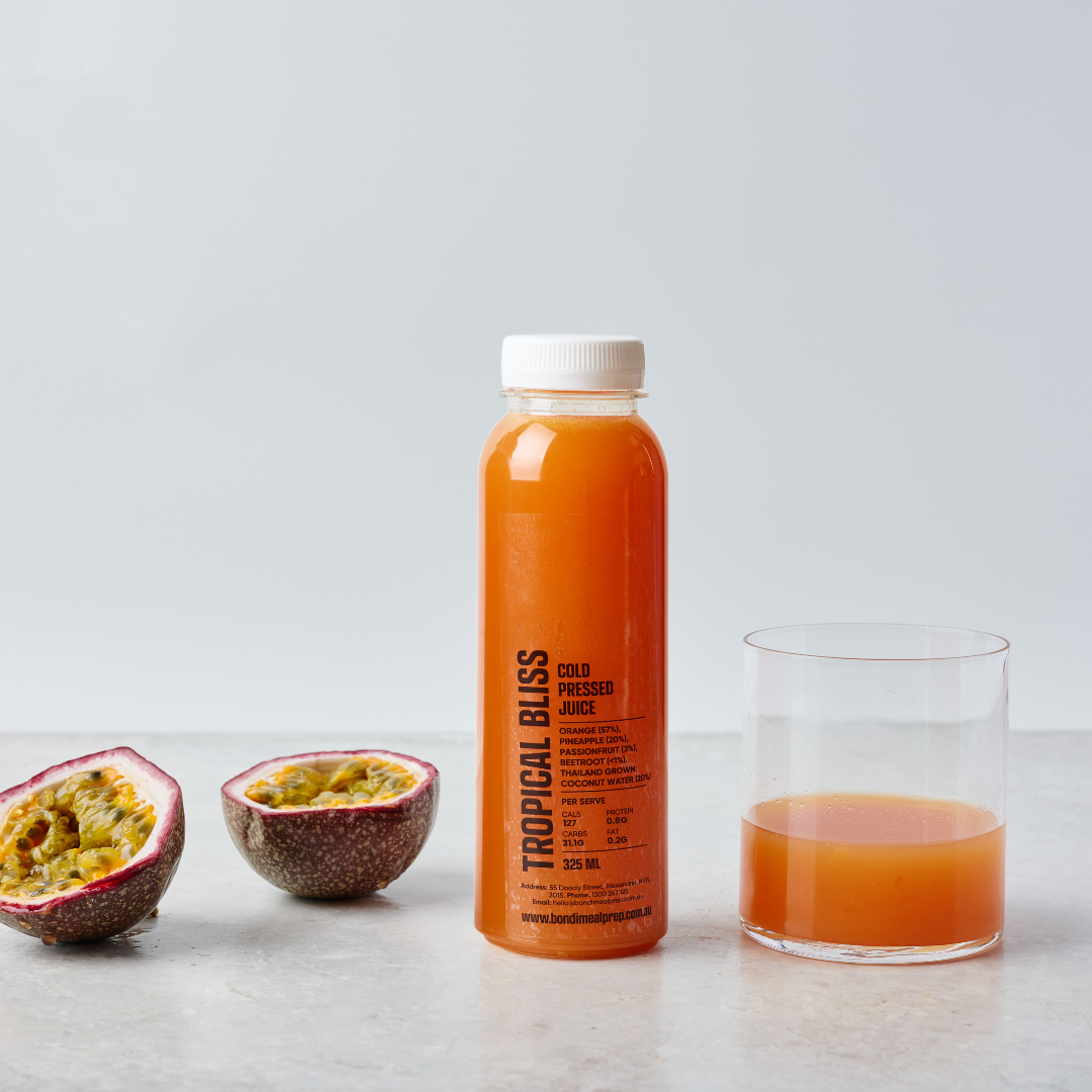 Tropical Bliss Cold Pressed Juice – Bondi Meal Prep
