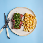 Grass-Fed Eye Fillet Steak & Roasted Potatoes