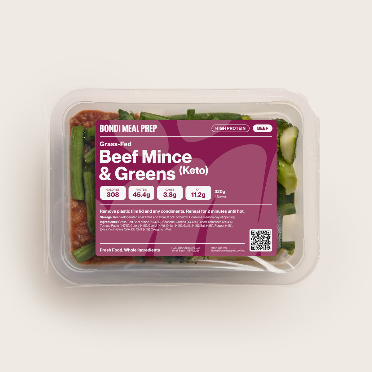 Grass-Fed Beef Mince - Keto