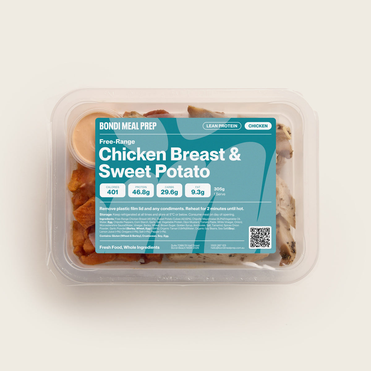 Free-Range Chicken Breast & Sweet Potato Cubes