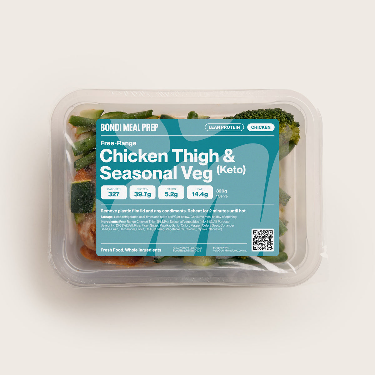 Free Range Chicken Thigh - Keto