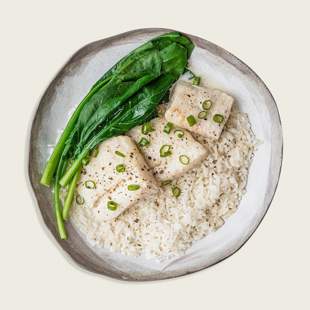 Steamed Hoki Fillet & Basmati Rice