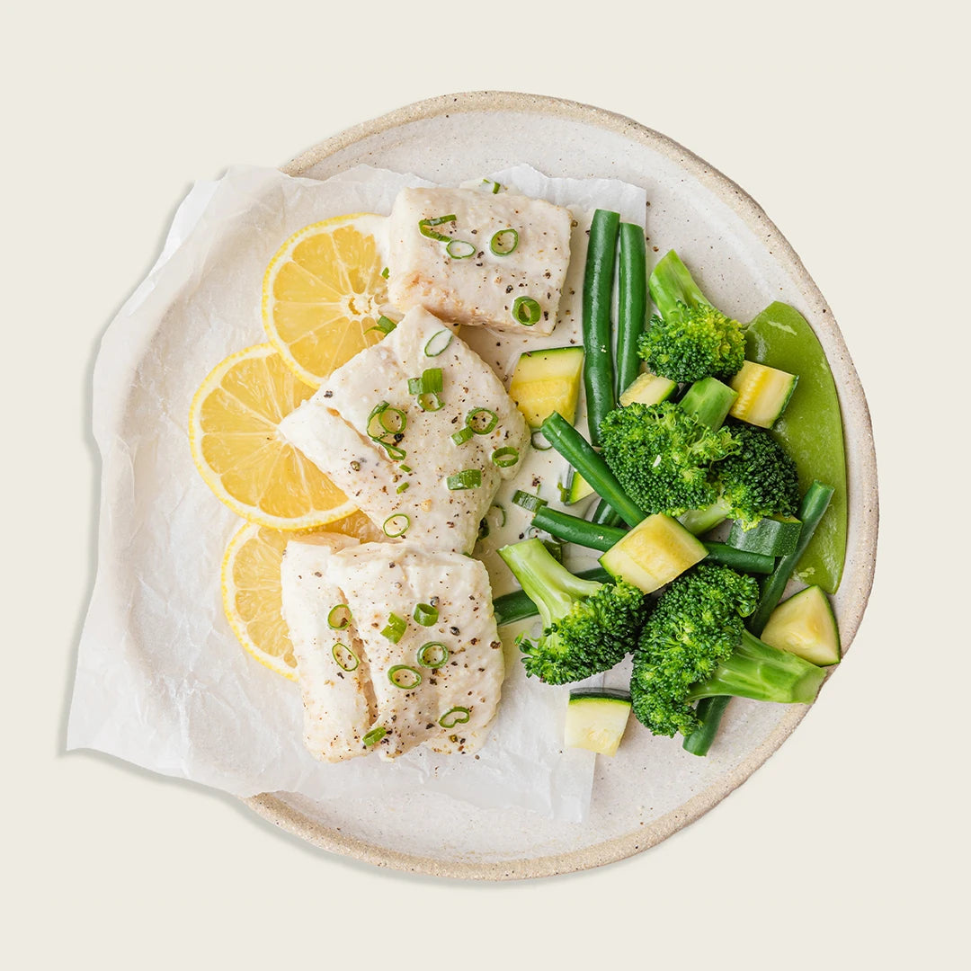 Steamed Hoki Fillet - Keto