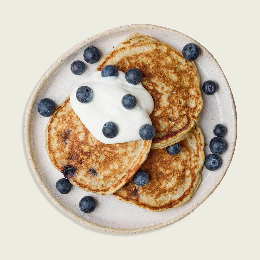 Blueberry & Ricotta Protein Pancakes