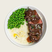 Grass Fed Pinnacle Rump Steak & Mash