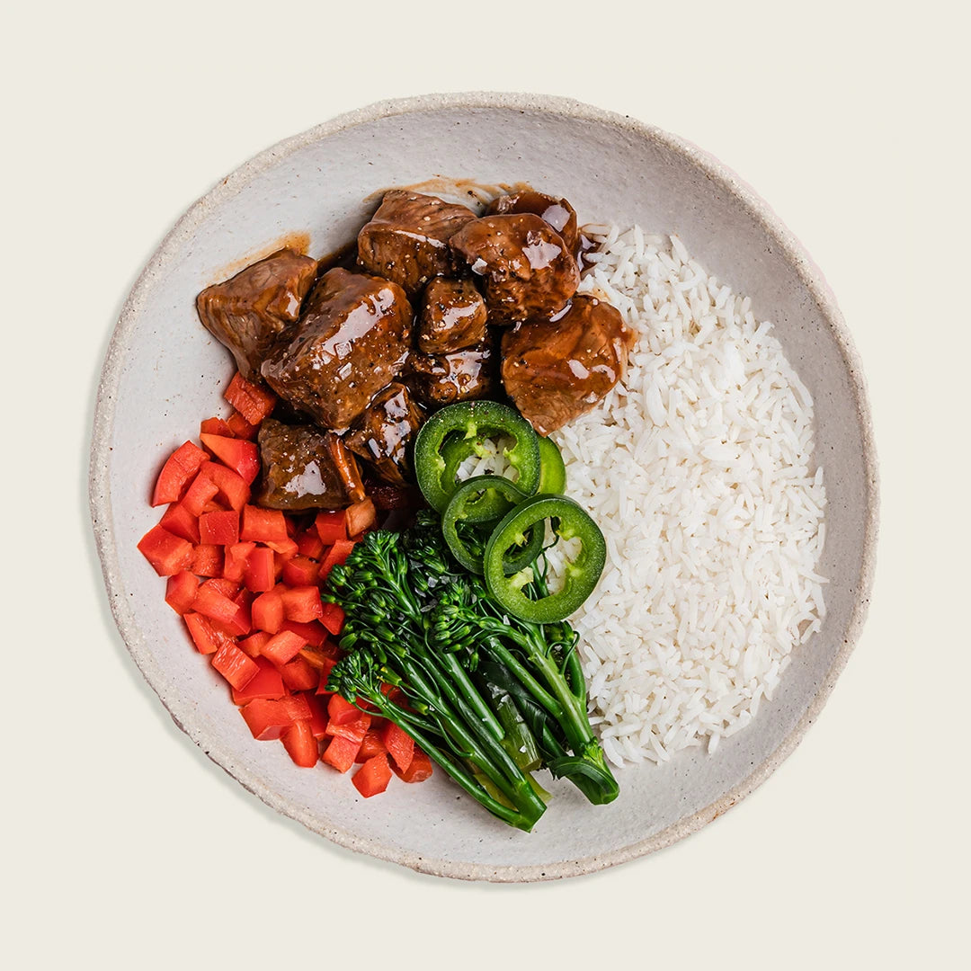 Grass Fed Steak Bowl