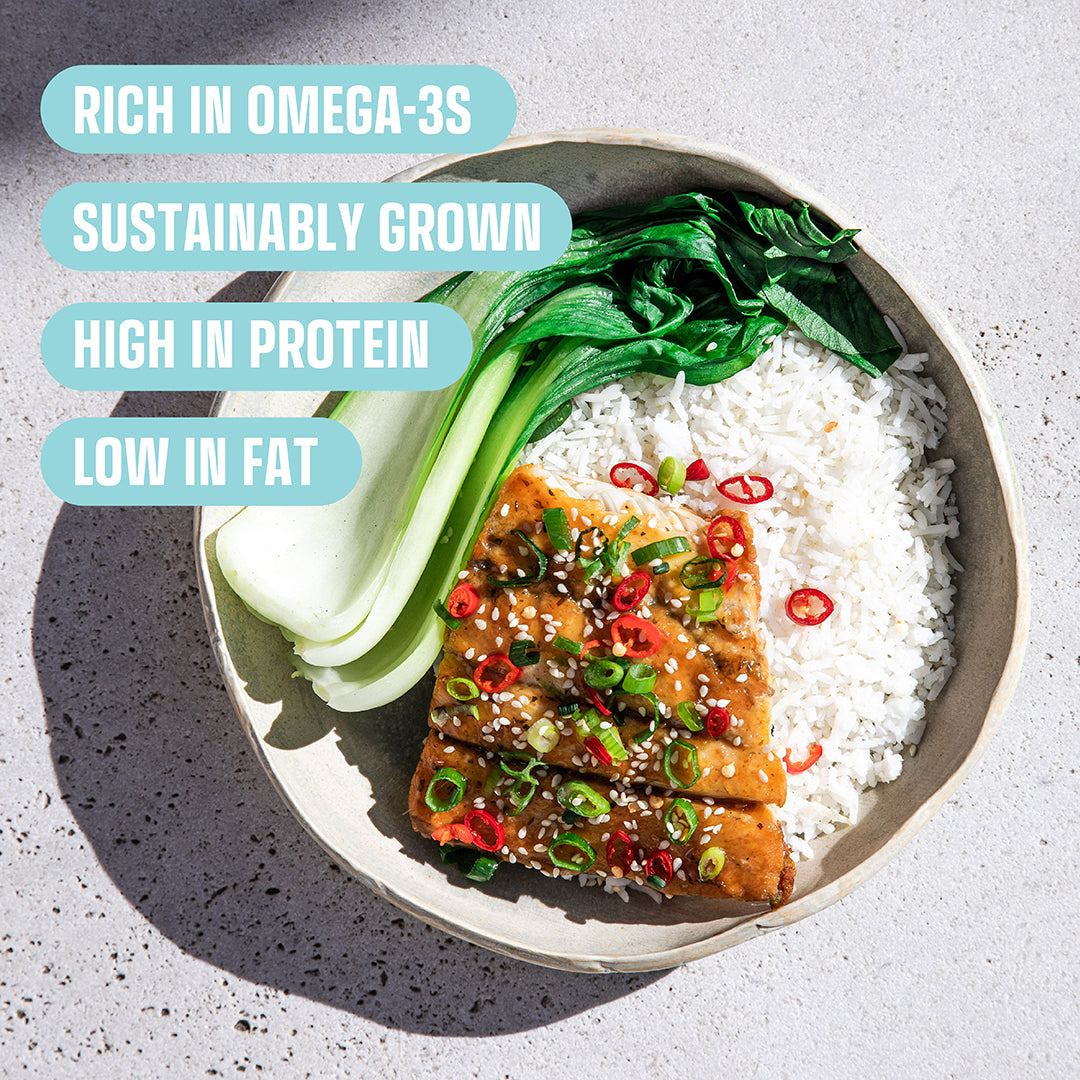 Asian Glazed Humpty Doo Barramundi & Basmati Rice