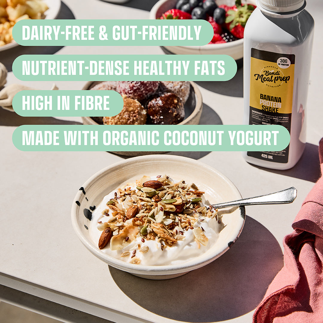Paleo Granola & Organic Coconut Yogurt