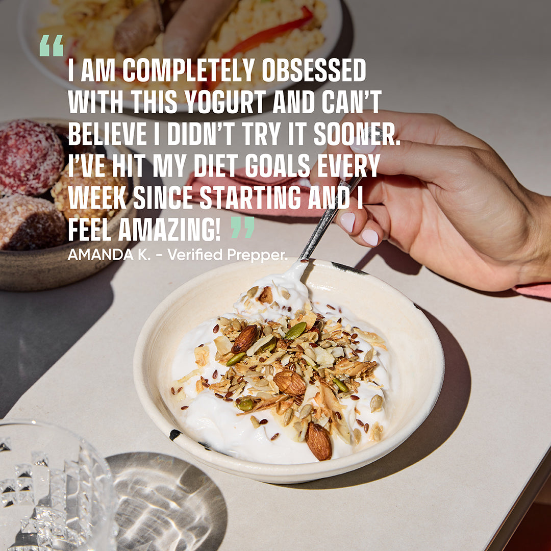 Paleo Granola & Organic Coconut Yogurt