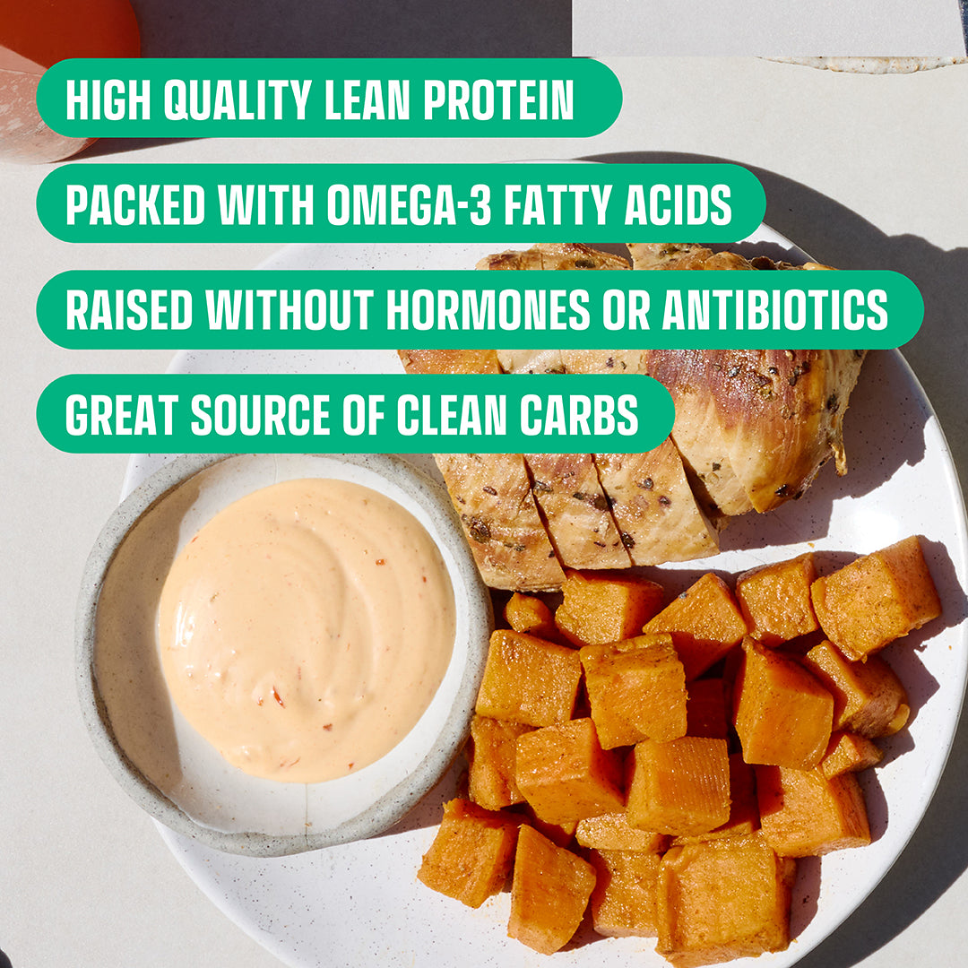 Free-Range Chicken Breast & Sweet Potato Cubes