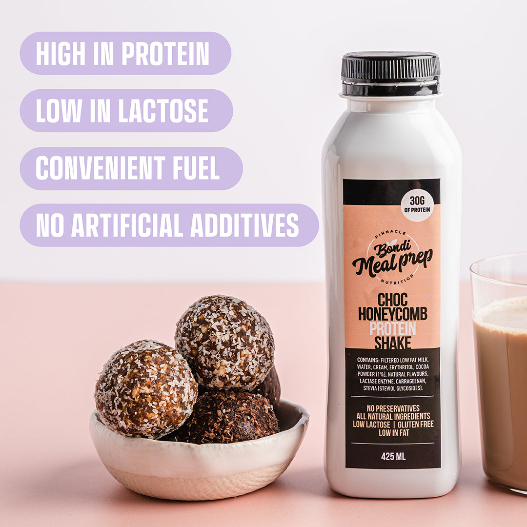 Choc Honeycomb Protein Shake