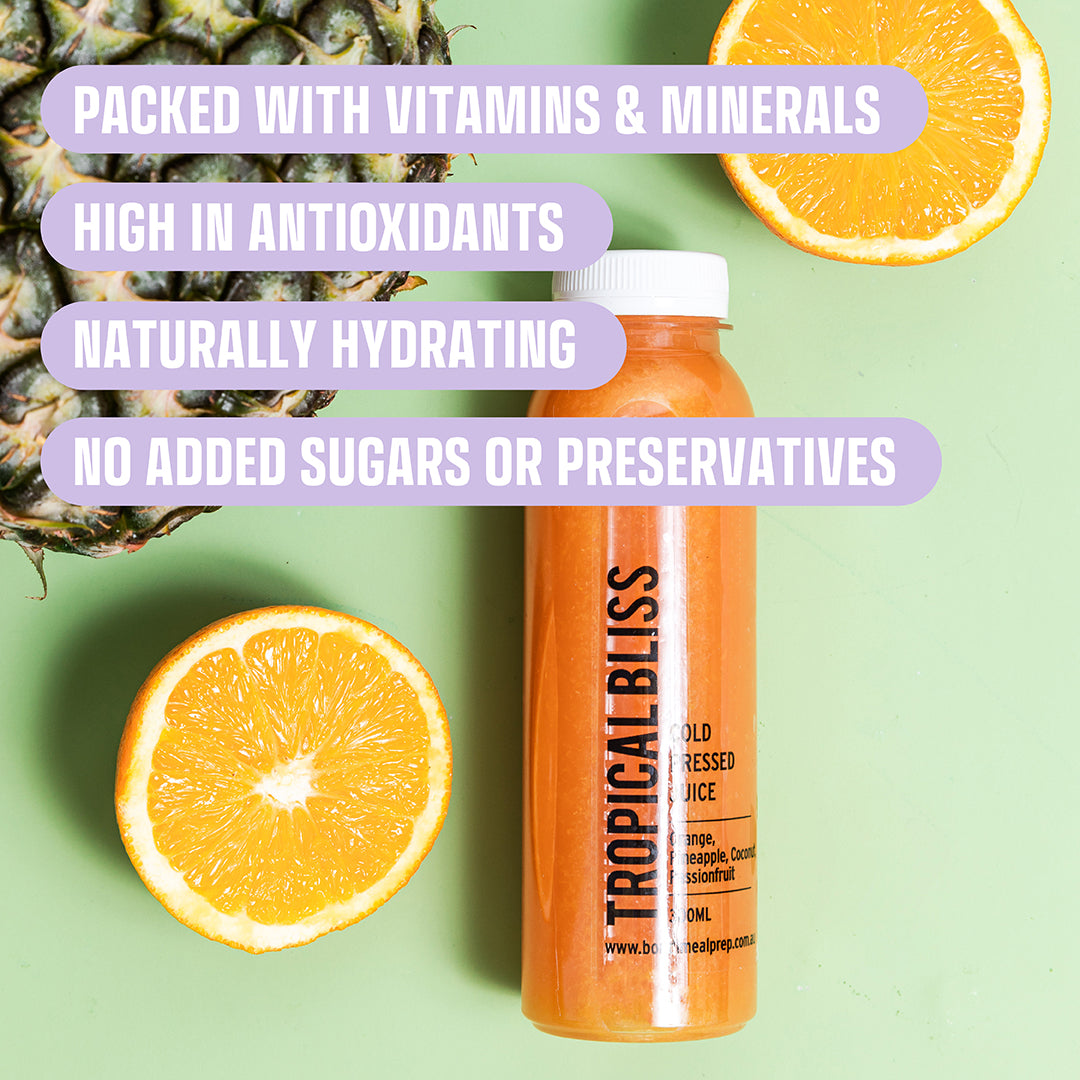 Tropical Bliss Cold Pressed Juice