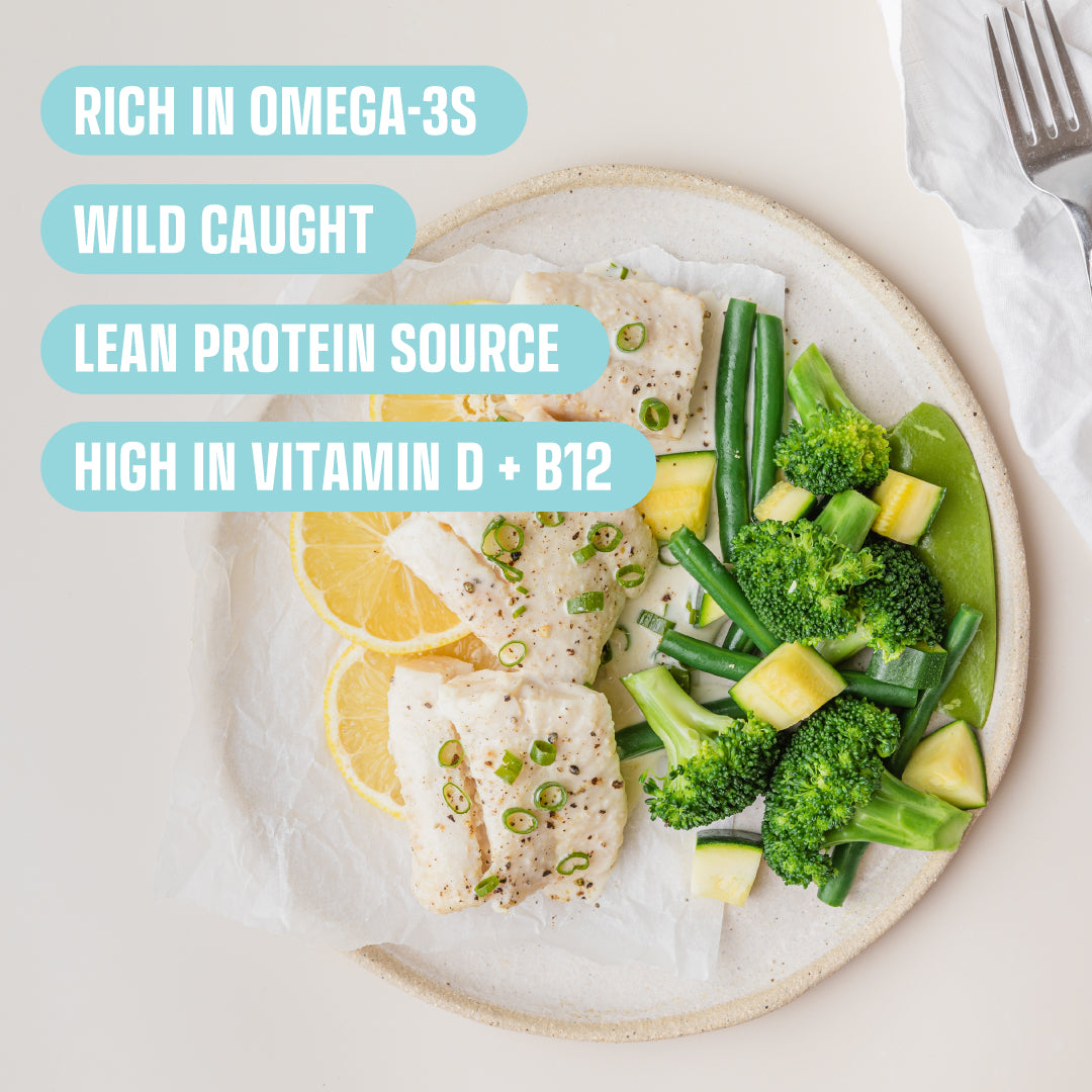Steamed Hoki Fillet - Keto
