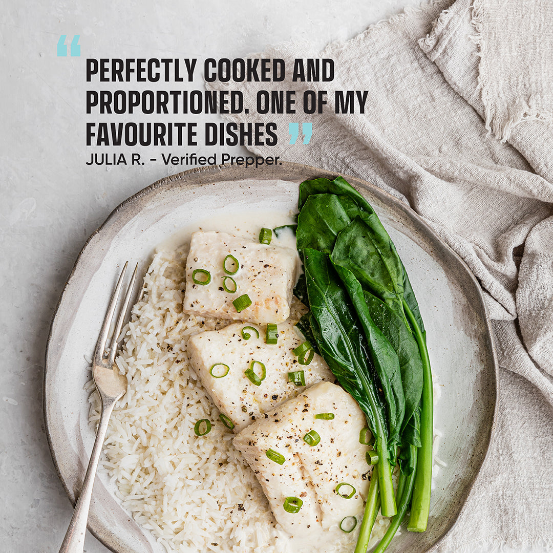 Steamed Hoki Fillet & Basmati Rice