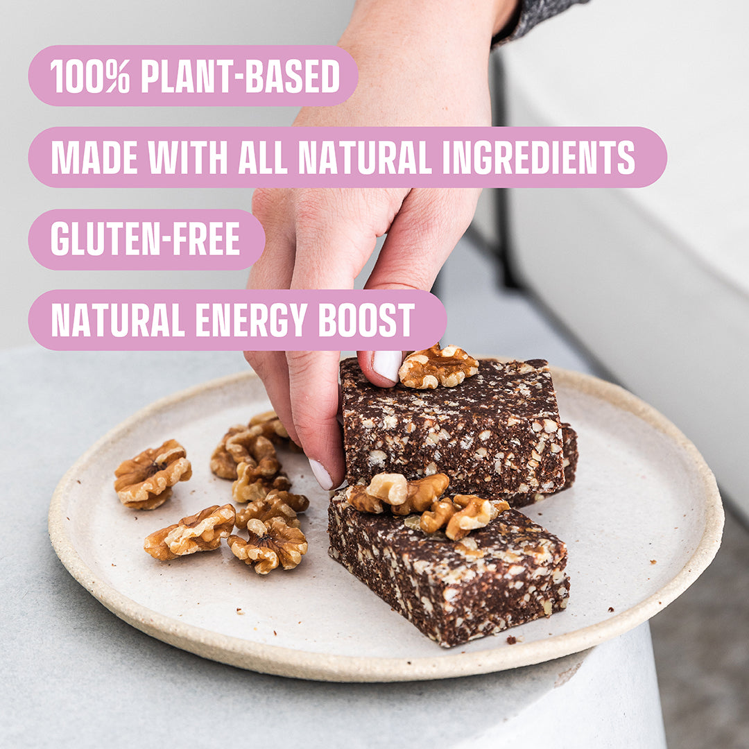 Vegan Choc Walnut Brownie