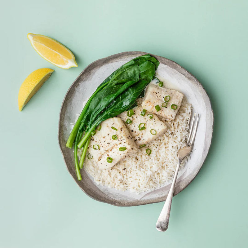 Steamed Hoki Fillet & Basmati Rice