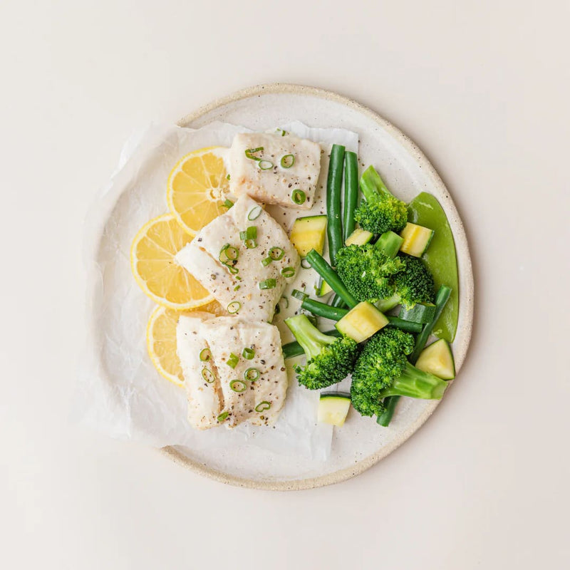 Steamed Hoki Fillet - Keto