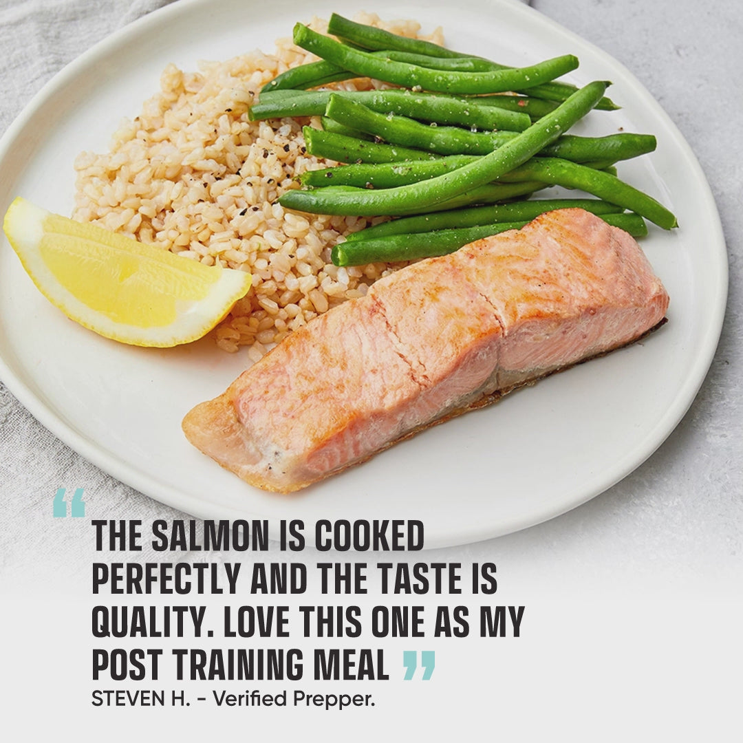 Load video: Ōra King Salmon &amp; Brown Rice