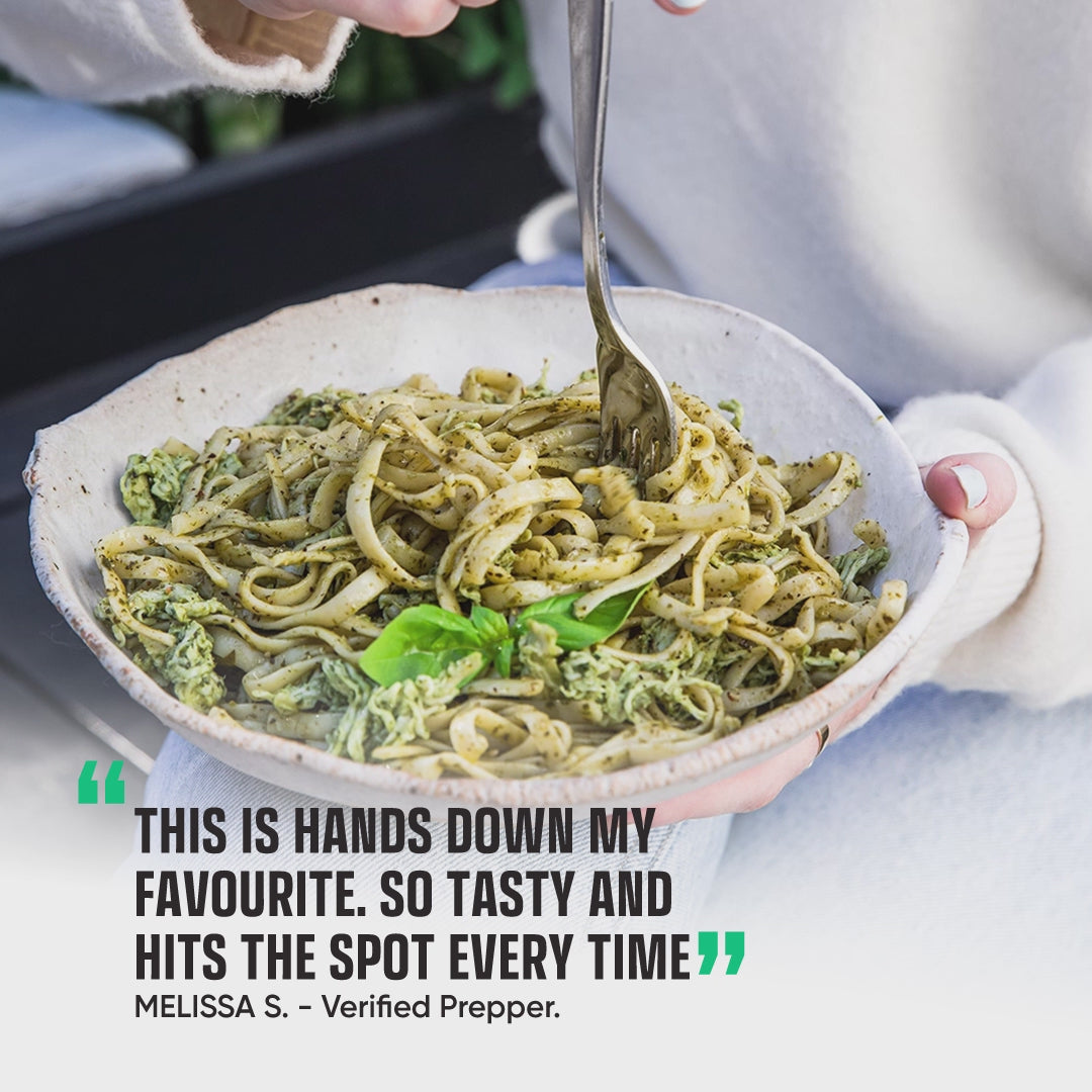 Load video: Free Range Chicken Pesto Pasta