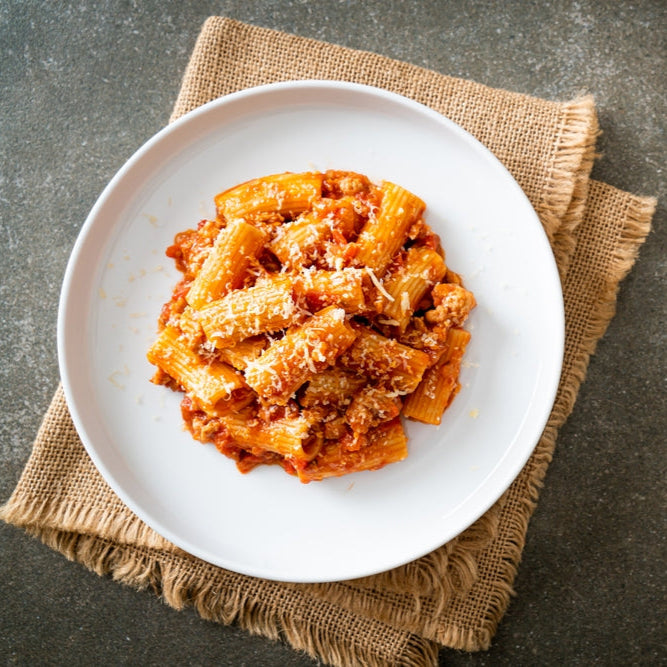 WEEKLY SPECIAL - Grass-Fed Beef Rigatoni